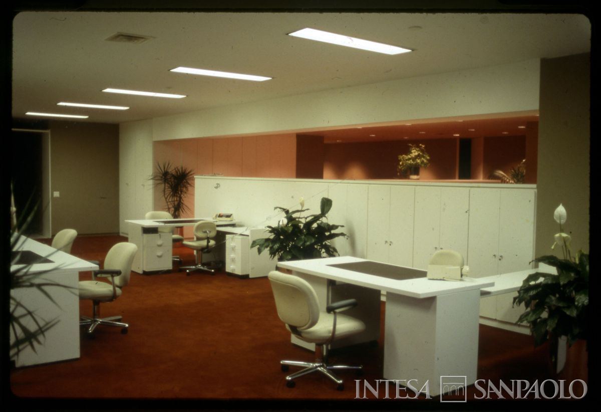 Cariplo, New York: ufficio di rappresentanza di Fifth Avenue 650, 1979-1985 (fotografo sconosciuto)