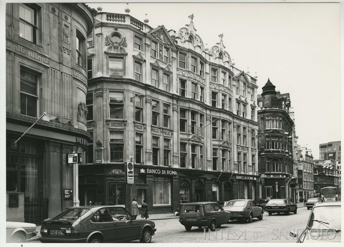 Londra: sedi di banche italiane, 1979-1981 (fotografo sconosciuto)
