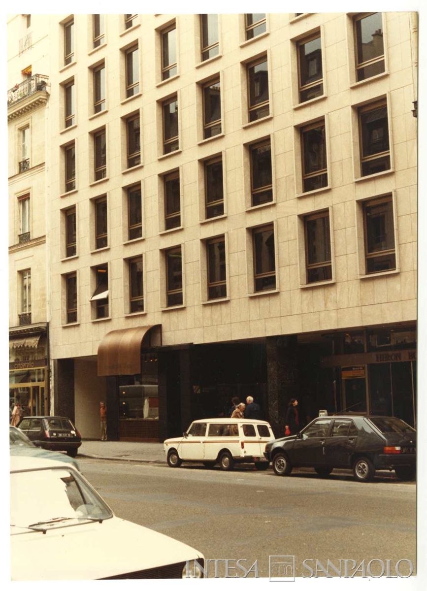 Cariplo, Parigi: ufficio di rappresentanza di Rue de la Paix 10, 1990-1991 (fotografo sconosciuto)
