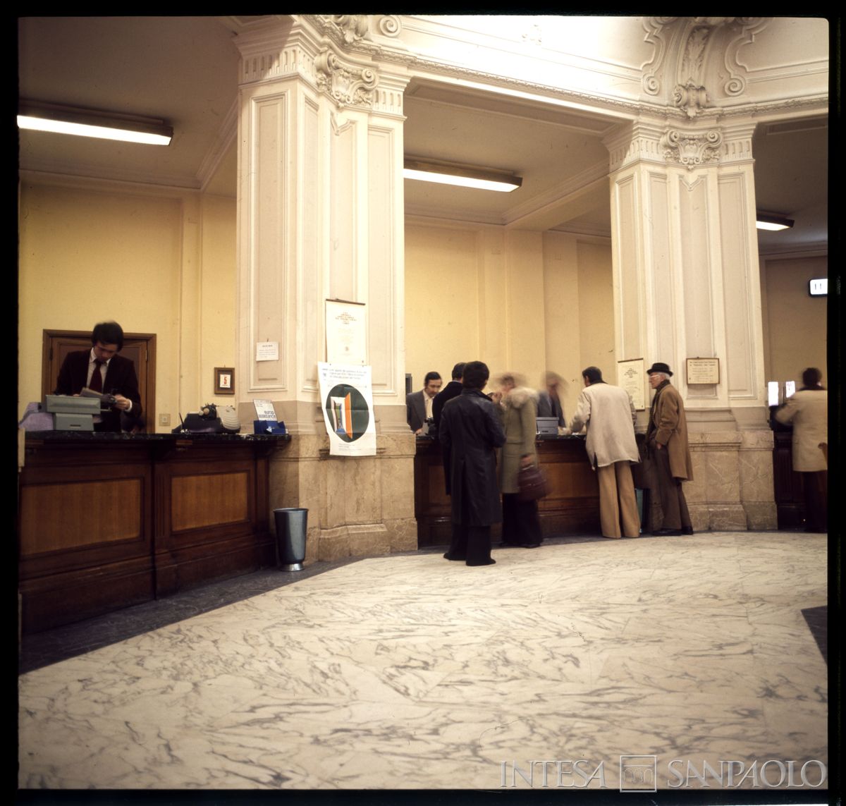 BCI, Alessandria: succursale di Corso Roma 1, anni 1970-1980 (fotografo sconosciuto)