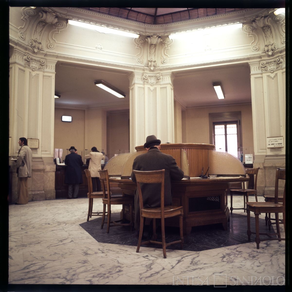 BCI, Alessandria: succursale di Corso Roma 1, anni 1970-1980 (fotografo sconosciuto)