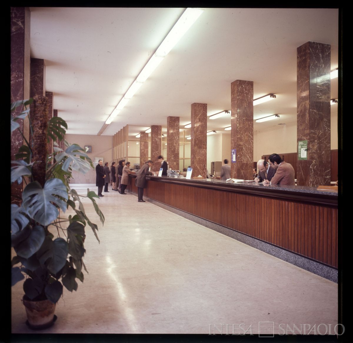 BCI, Novara: succursale di Via Cavour 18, 5 marzo 1985 (fotografo sconosciuto)