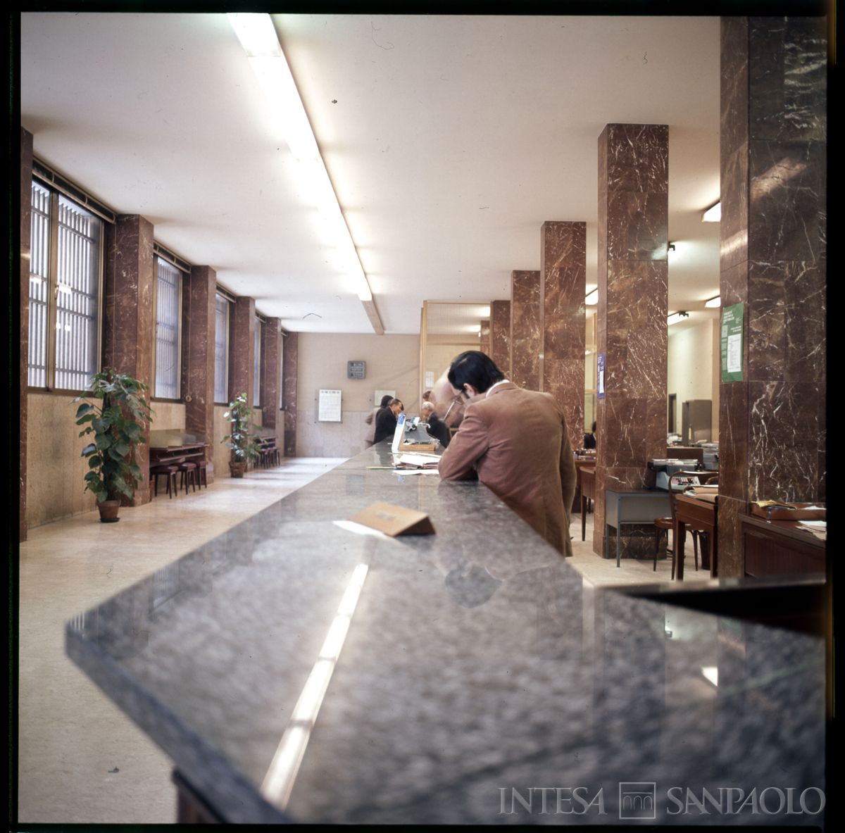 BCI, Novara: succursale di Via Cavour 18, 5 marzo 1985 (fotografo sconosciuto)