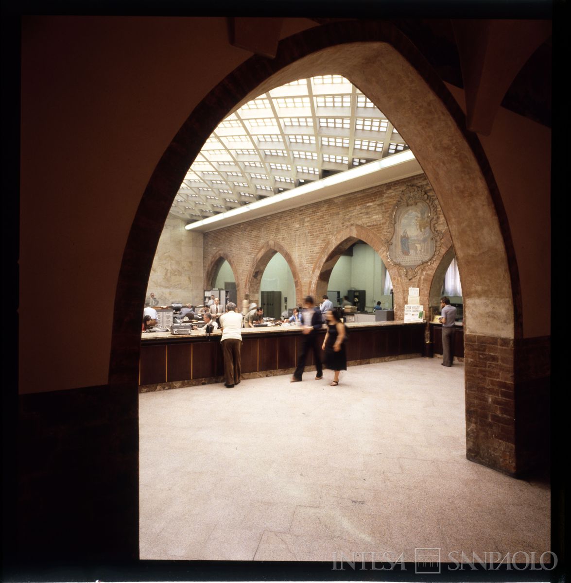 BCI, Pavia: succursale di Corso Cavour 12, 29 maggio 1979 (foto di Giambattista Chiodi)