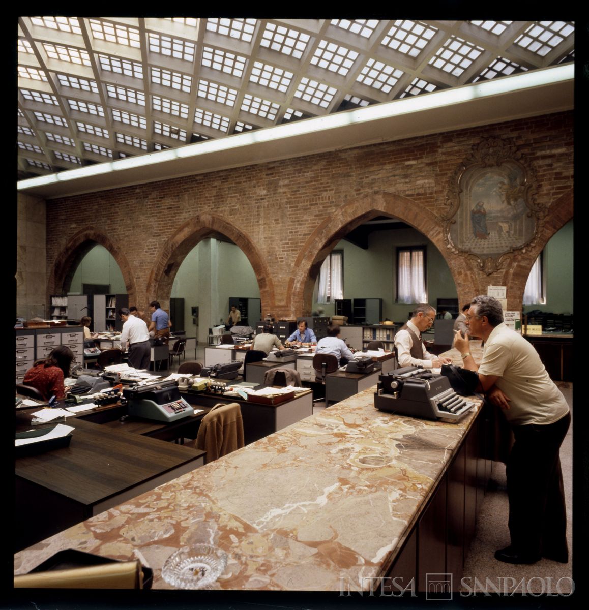 BCI, Pavia: succursale di Corso Cavour 12, 29 maggio 1979 (foto di Giambattista Chiodi)