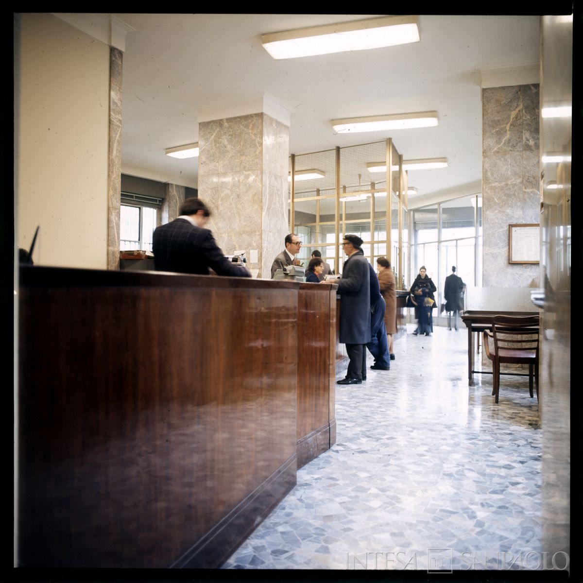 BCI, Sesto San Giovanni: succursale di Via Casiraghi [2 o 12], anni 1970-1980 (fotografo sconosciuto)