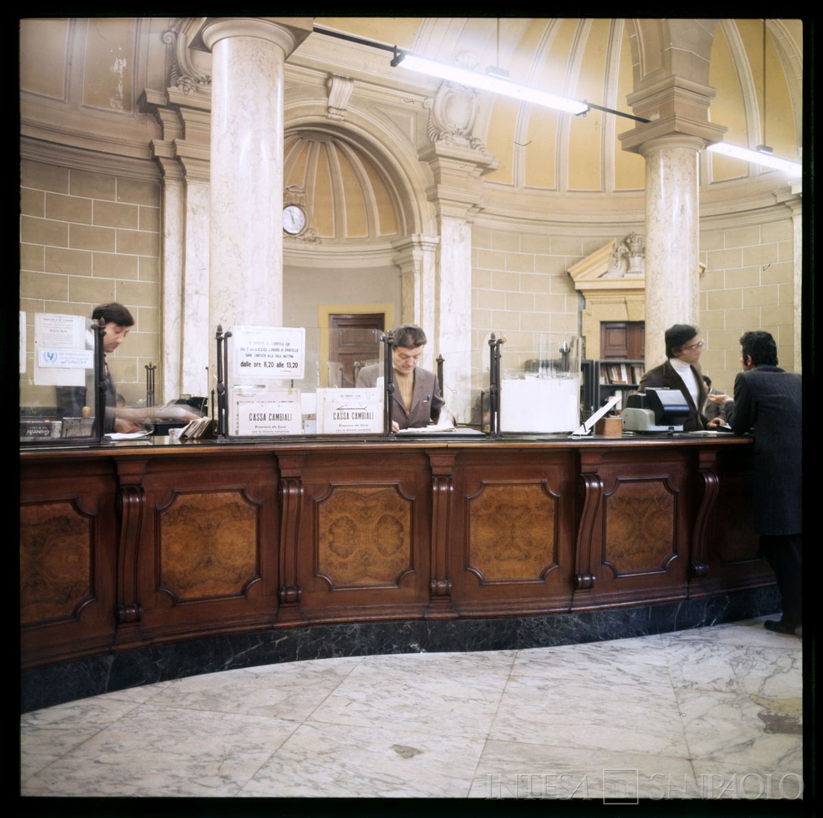 BCI, Varese: succursale di Via Walter Marcobi 5, fine anni 1980 (fotografo sconosciuto)