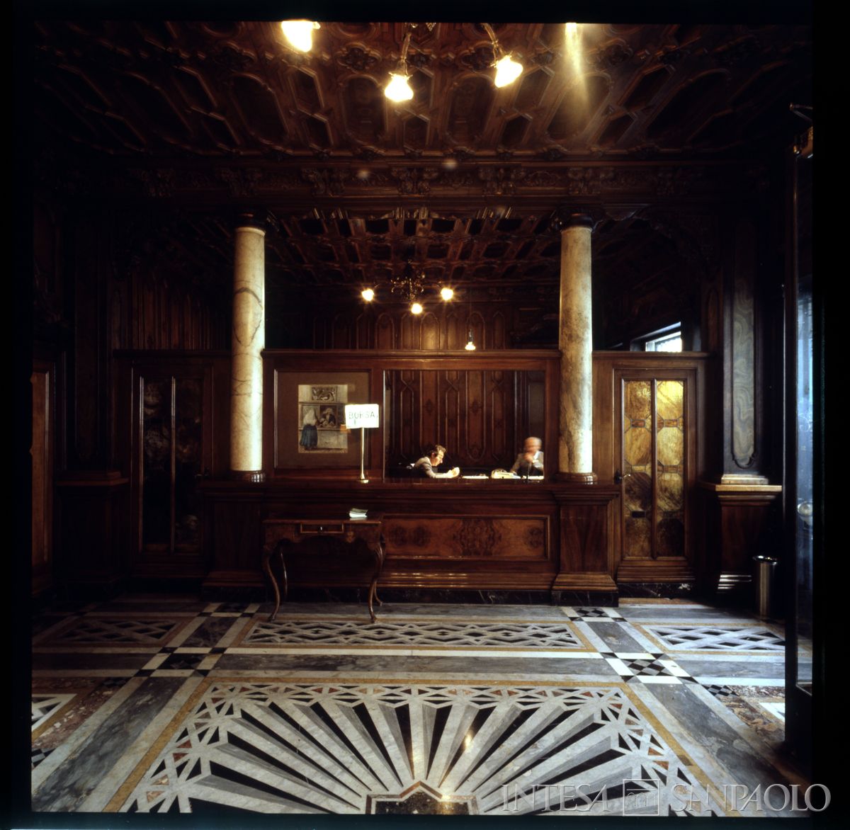 BCI, Venezia: sede di Calle Larga XXII Marzo 2188, anni 1980 (foto di Gianbattista Chiodi)