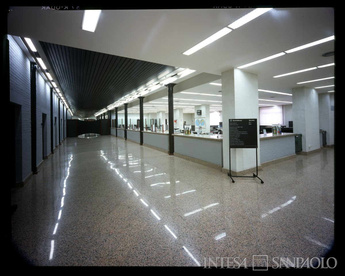 BCI, Cento: agenzia di Via Gennari 85, 3 luglio 1990 (foto di Agno's Photo)