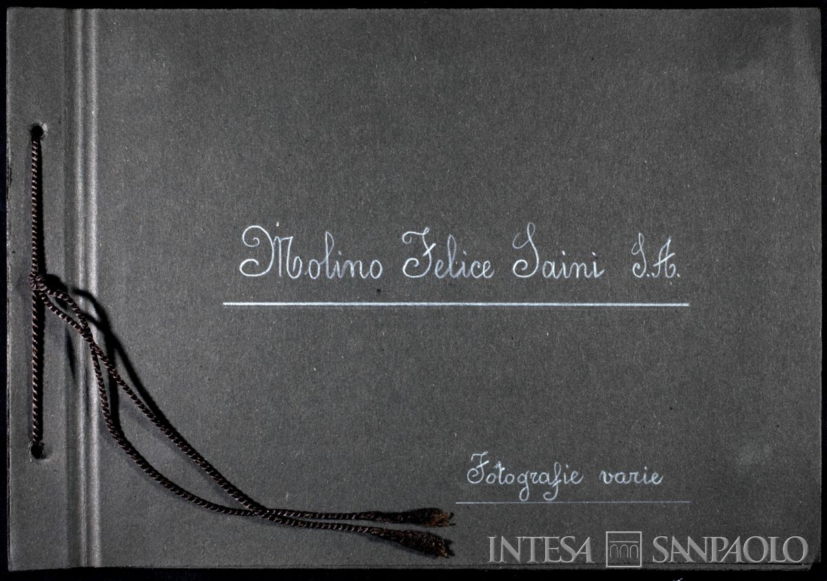 Società Anonima Molino Felice Saini, Cressa (Novara), copertina dell'album, 1937