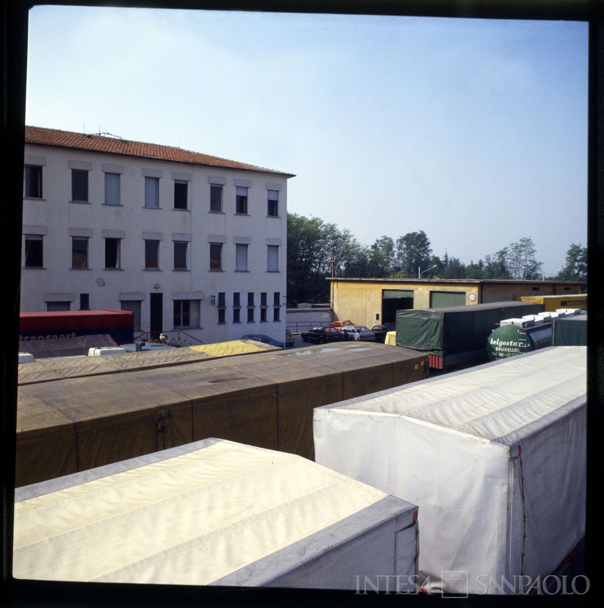 BCI, Concorezzo: ufficio di Cassa e Cambio della Sezione Doganale di Concorezzo, Magazzini Generali della Brianza, Via S. Rainaldo 72, anni 1980 (fotografo sconosciuto)