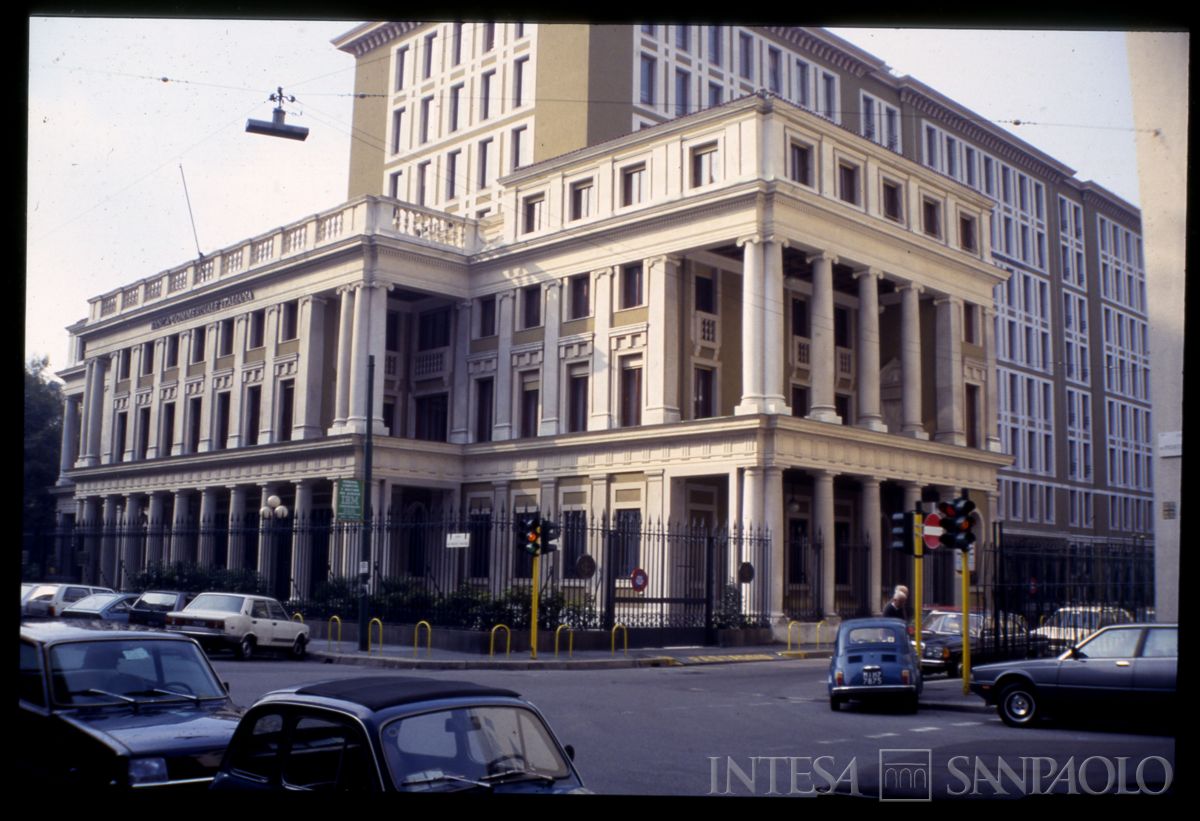 BCI, Milano, Porta Nuova: esterni, ottobre 1986 (fotografo sconosciuto)