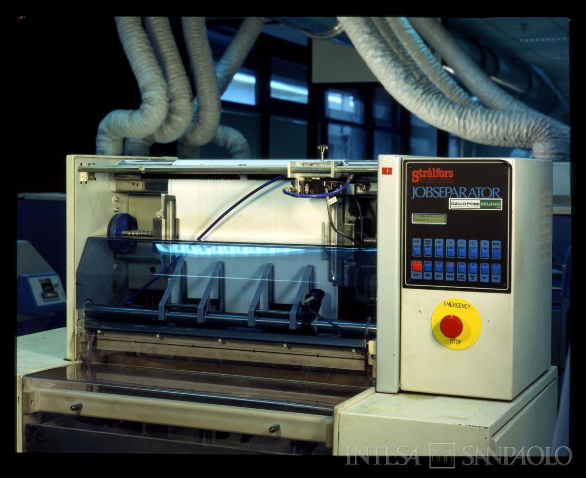 BCI, Milano: Servizio organizzazione e Information Technology (I.T), Via Sile, fine anni 1980 (foto di Immagine S.a.s)