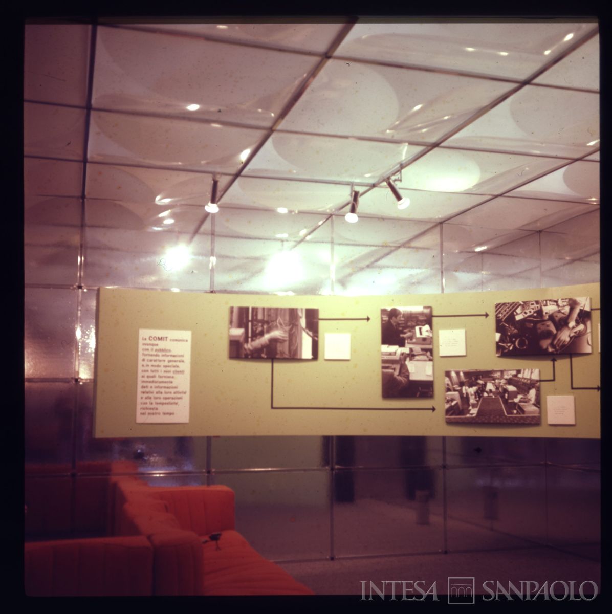 BCI, stand presso Mostra Biennale della pubblicità di Roma, 25 giugno 1972 - 29 giugno 1972 (fotografo sconosciuto)