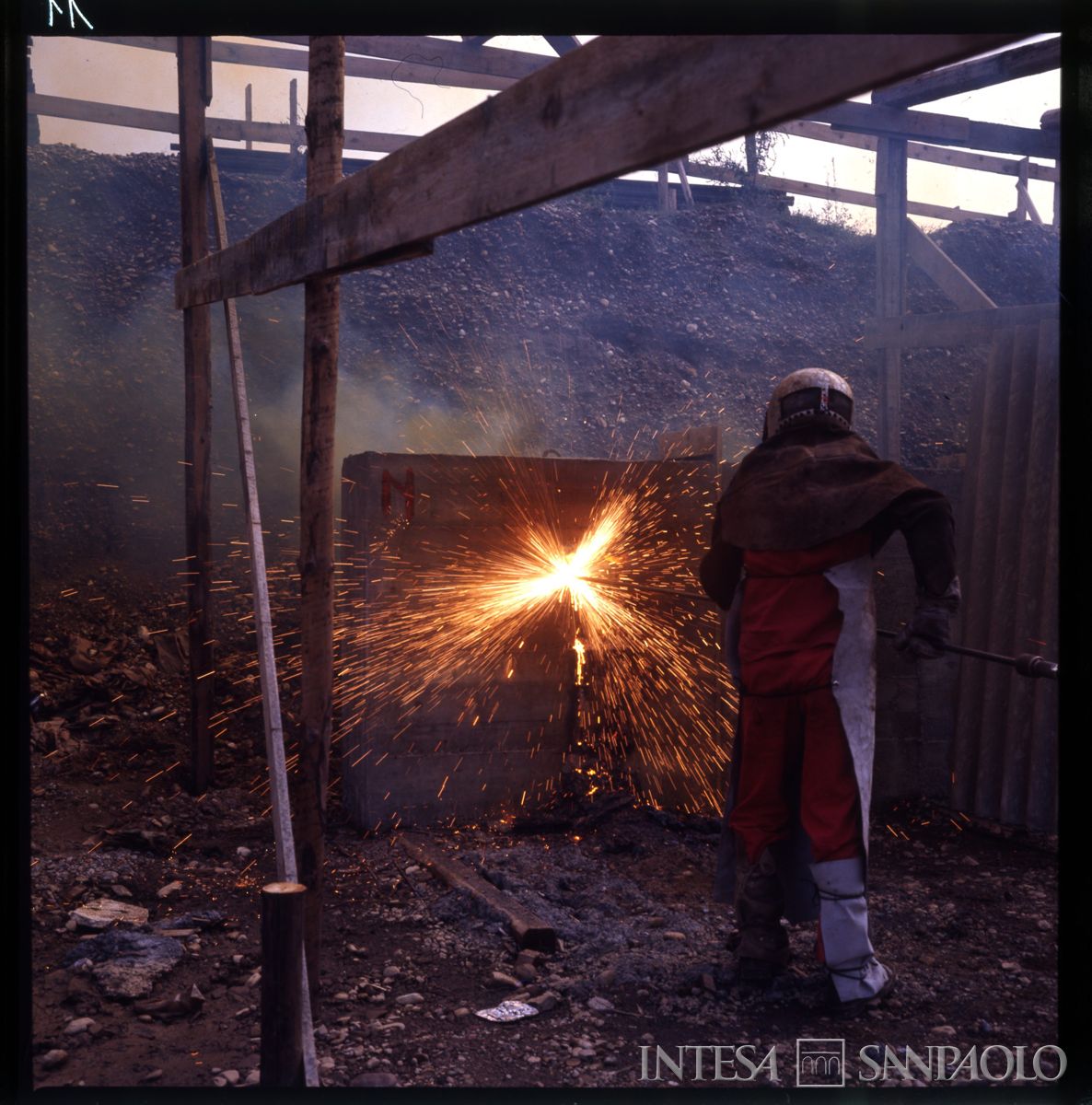 Cariplo, Centro Elettronico (C.E.): Milano, Via Lorenteggio, 1975-1976 (fotografo sconosciuto)
