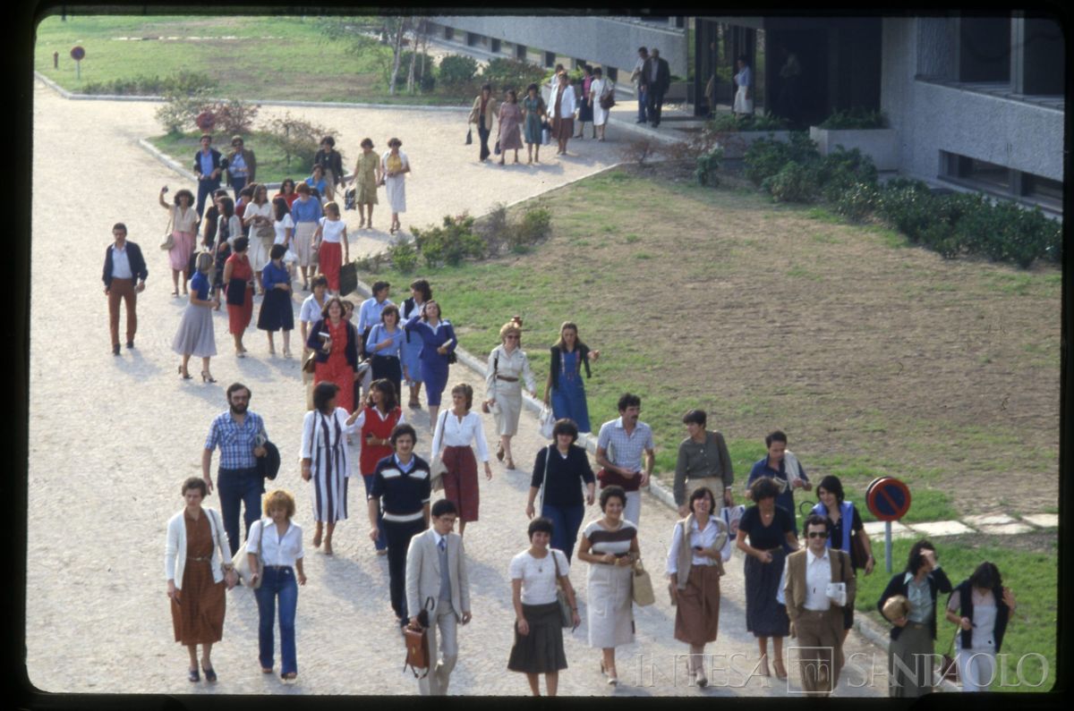 Cariplo, Centro Elettronico (C.E.): Milano, Via Lorenteggio, post luglio 1979 (fotografo sconosciuto)