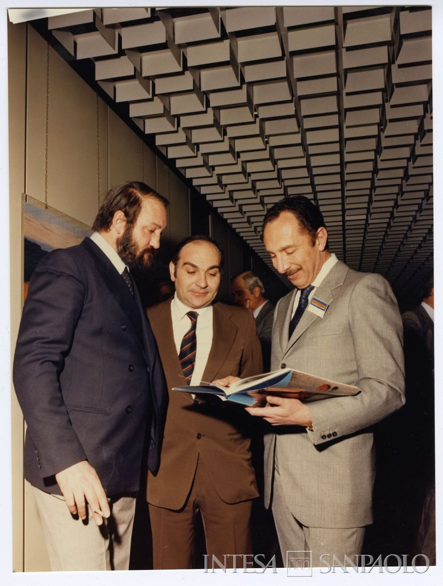 Cerimonia di presentazione del Centro Elettronico, 26 febbraio 1980 (foto di Mario La Porta)