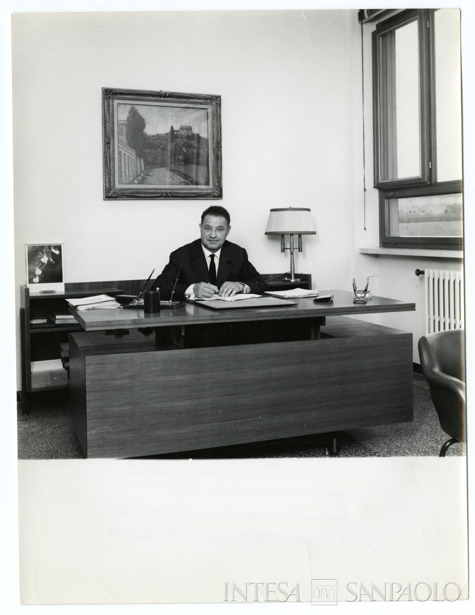 Cariplo, Minoprio: il direttore della scuola Alfred Dufour, anni 1960 (fotografo sconosciuto)