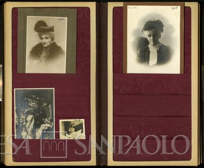 Album Canzi, cc. 6-7, fotografie nn. 20-23