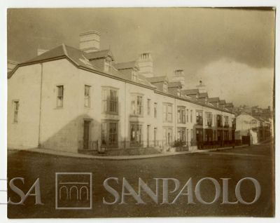 Scorcio della cittadina di Aberystwyth nel Galles, 1898-1901 (Bernardino Nogara)