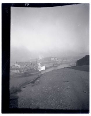 Scorcio della cittadina di Aberystwyth nel Galles, 1898-1901 (Bernardino Nogara)