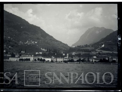 Scorcio di Bellano, 1870 - 1940 (fotografo sconosciuto)