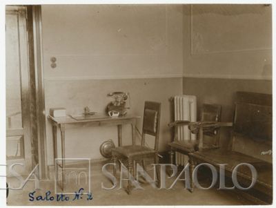 BCI, Sassari: succursale di Piazza d'Italia 6, 1919-1922 (fotografo sconosciuto)