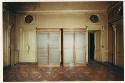 BCI, Torino, Palazzo Pallavicini Mossi, via Santa Teresa 9-11: interni prima dei lavori di ristrutturazione, anni 1980 - 1990 (fotografo sconosciuto)