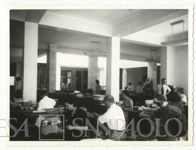 BCI, Istanbul: filiale di Voyvoda Caddesi 53, palazzo Agopyan Han, 1956 (fotografo sconosciuto)