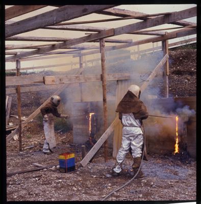 Cariplo, Centro Elettronico (C.E.): Milano, Via Lorenteggio, 1975-1976 (fotografo sconosciuto)