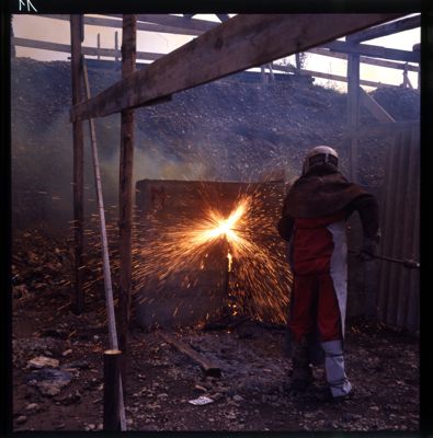 Cariplo, Centro Elettronico (C.E.): Milano, Via Lorenteggio, 1975-1976 (fotografo sconosciuto)