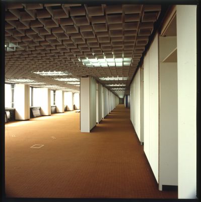 Cariplo, Centro Elettronico (C.E.): Milano, Via Lorenteggio, ante luglio 1979 (foto di Dino Sala)