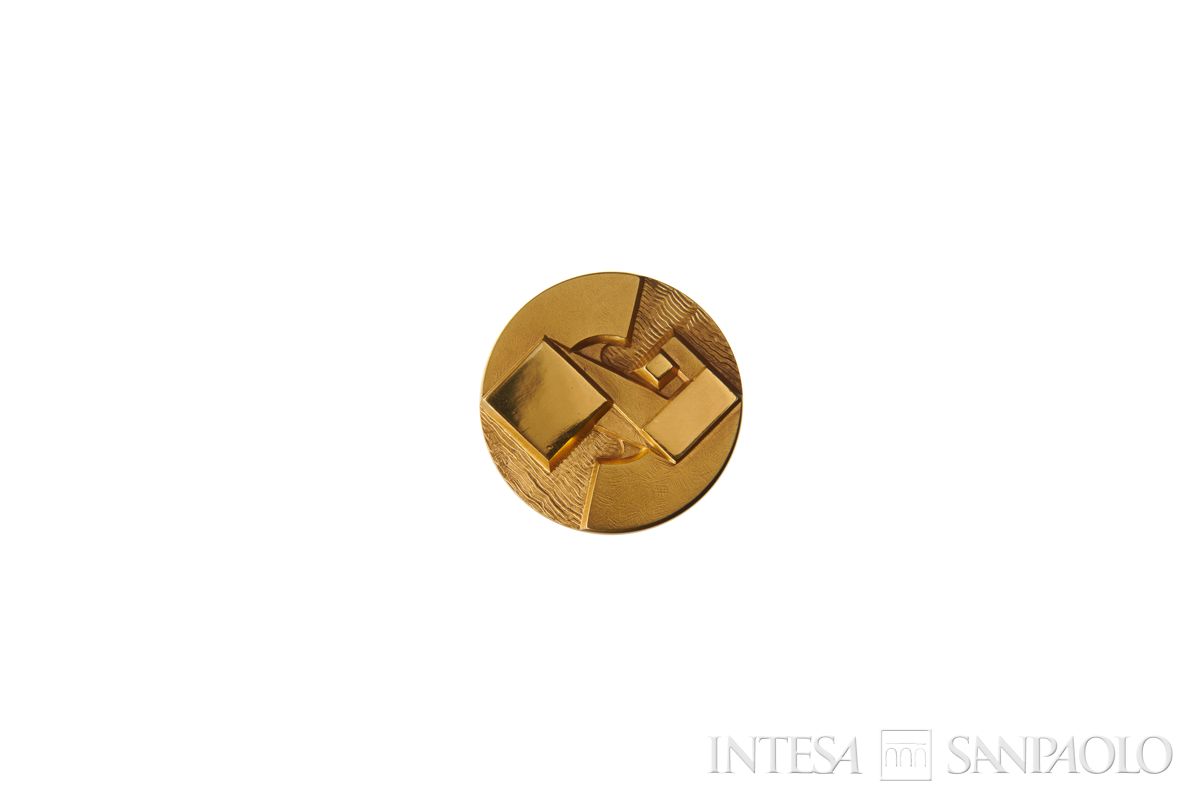 Medaglia premio conferita dall'Associazione per il progresso economico a Cariplo per la Rivista "Ca' de Sass", 1994 (fronte)