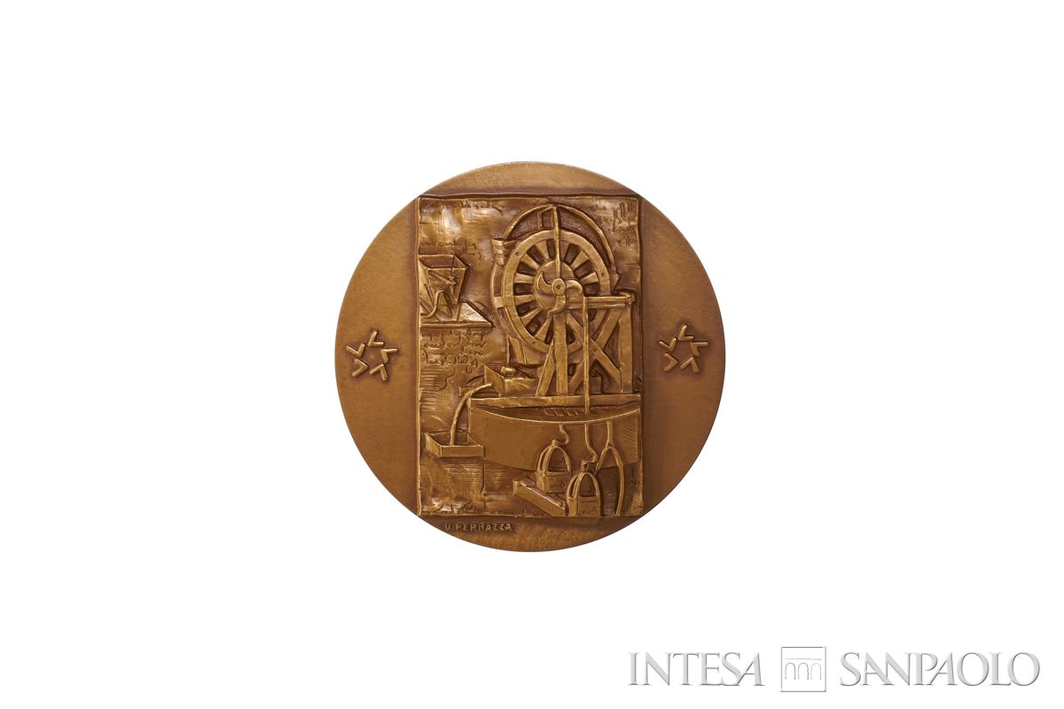 Medaglia per il 10° anniversario del Leasing International, 1988 (fronte)