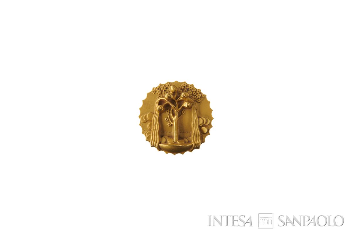 Medaglia per il centenario di fondazione della Cassa di Risparmio delle Provincie Lombarde, 1923 (fronte)