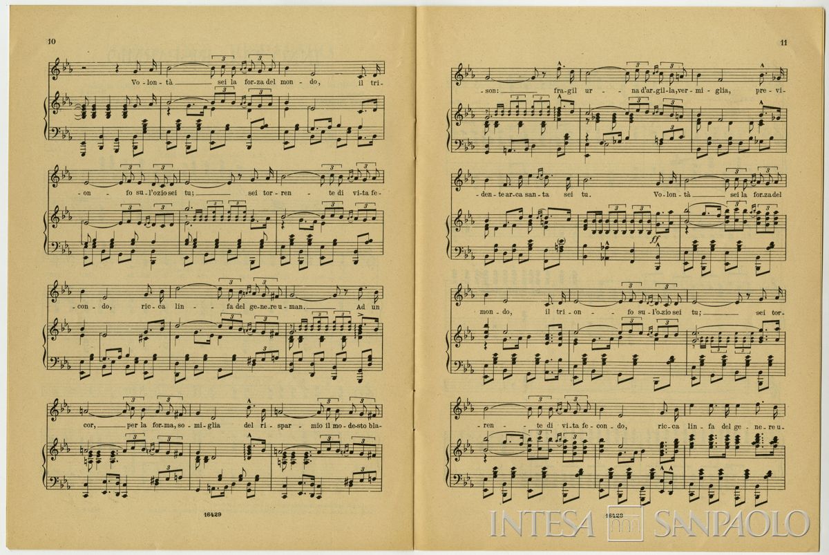 Cariplo, Inno del risparmio, 1935 (spartito)