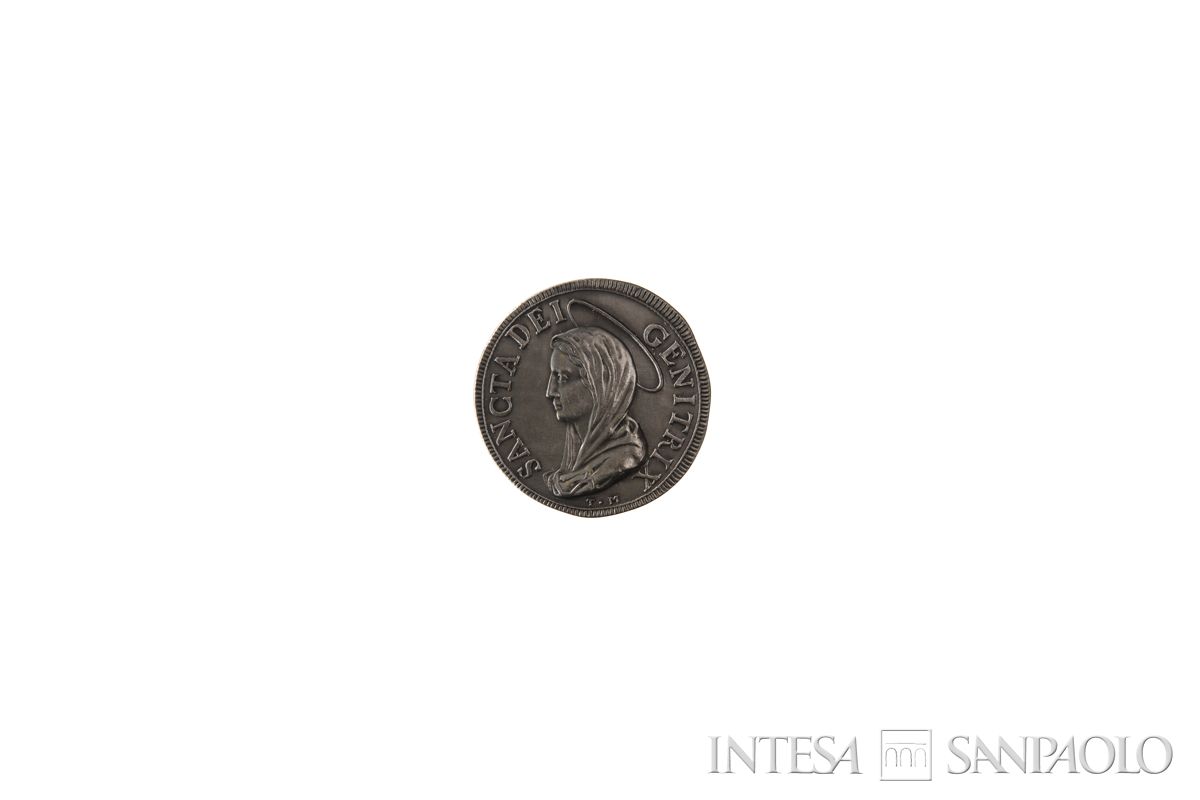 Cassa di Risparmio di Civitavecchia, moneta da 5 baiocchi, 1976 (recto)