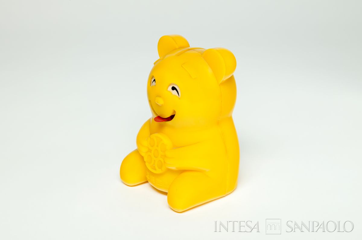 Corea del Sud, 조흥은행 - Chohung Bank, salvadanaio a forma di orsetto, anni 1960