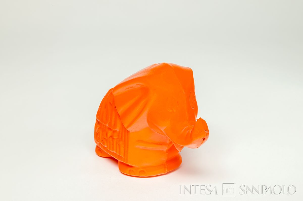 Nuova Zelanda, ASB Bank - Auckland Savings Bank, salvadanaio a forma di elefante "Kashin", 1964 - 1969 ca.