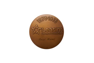 Medaglia per il 10° anniversario del Leasing International, 1988 (retro)