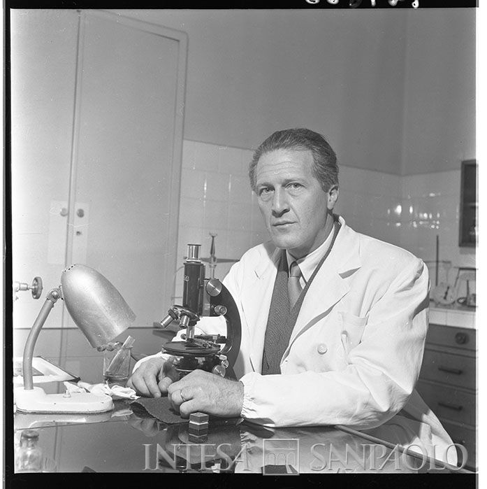 Ritratto di Willy Schwarz (Archivio Publifoto Intesa Sanpaolo)