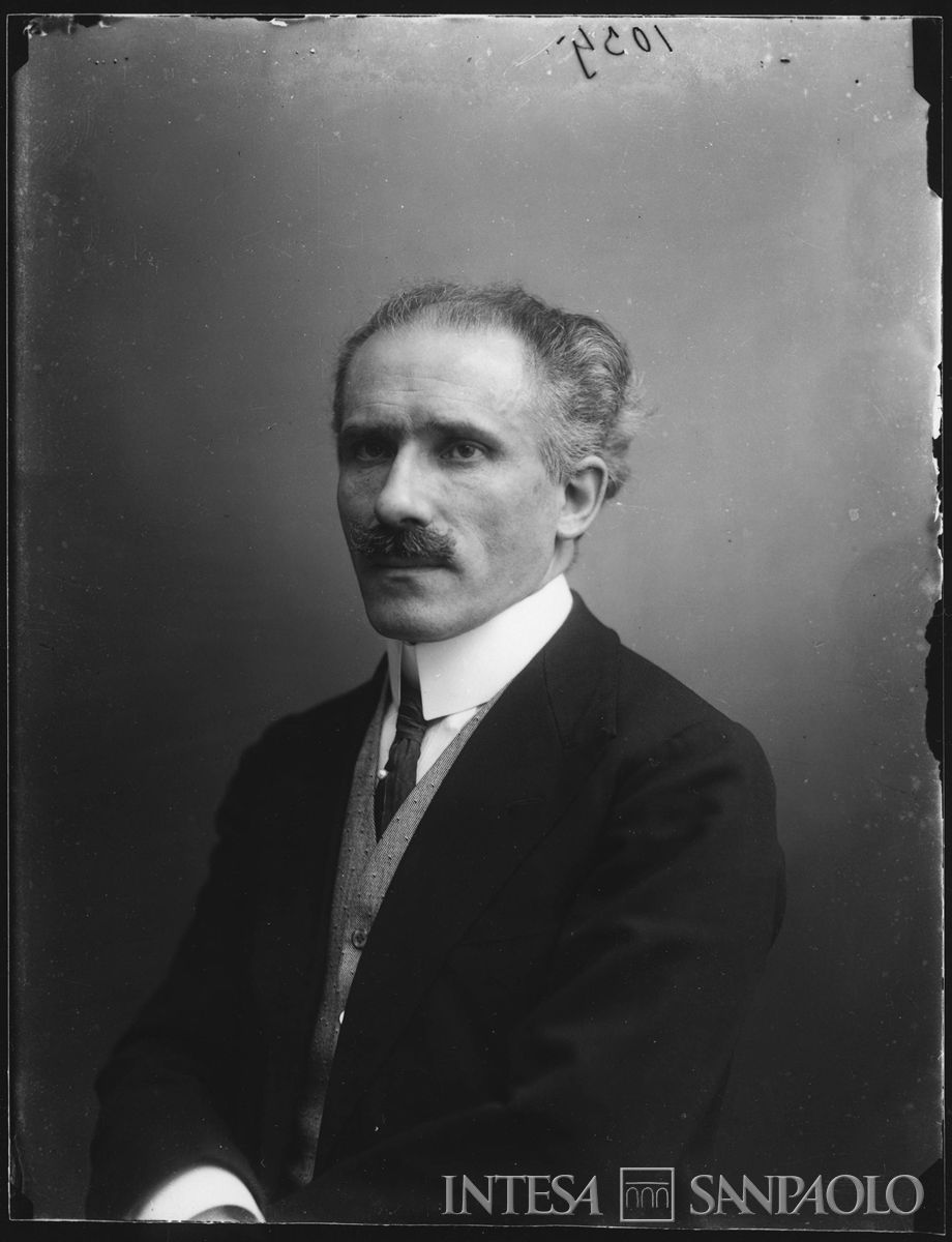 Ritratto in studio di Arturo Toscanini, anni 1920-1930 (fotografo sconosciuto)