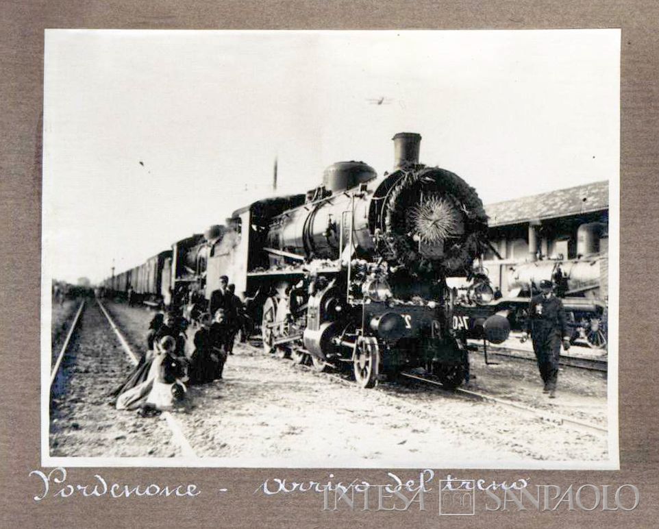 Il convoglio che ha trasportato il Milite