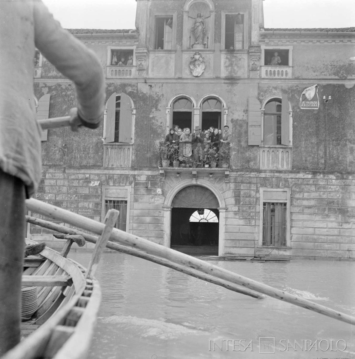 Alluvione del Polesine, 17 novembre 1951. Publifoto