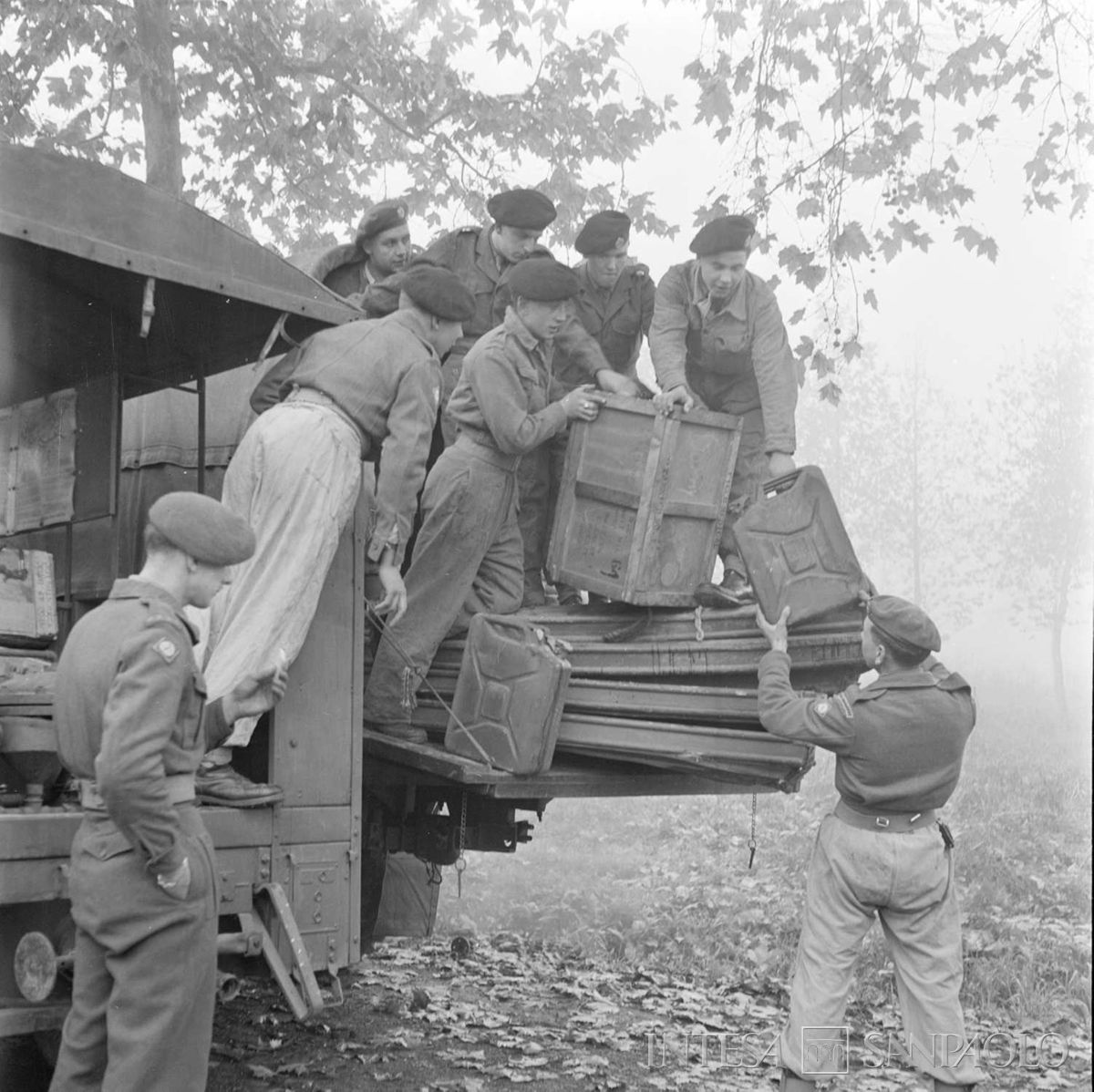 Alluvione del Polesine, 17 novembre 1951. Publifoto