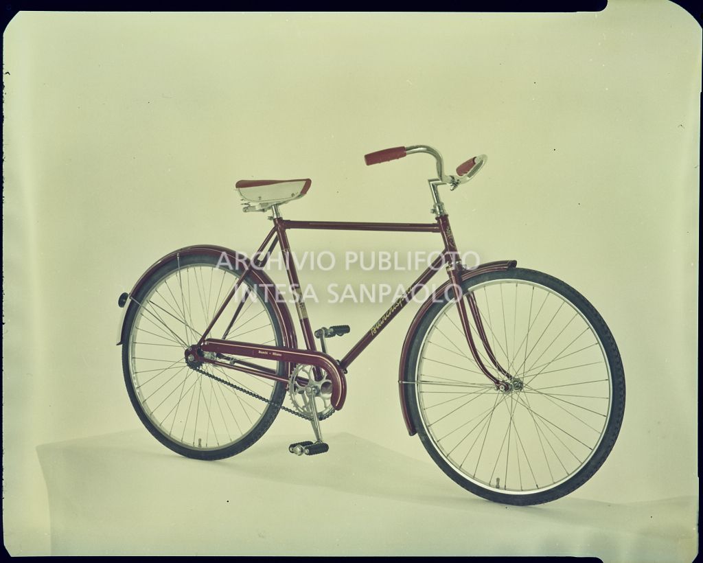 Bicicletta Bianchi da uomo, modello Bianchisport di colore rosso dotato, di freno "contropedale"<br>3625