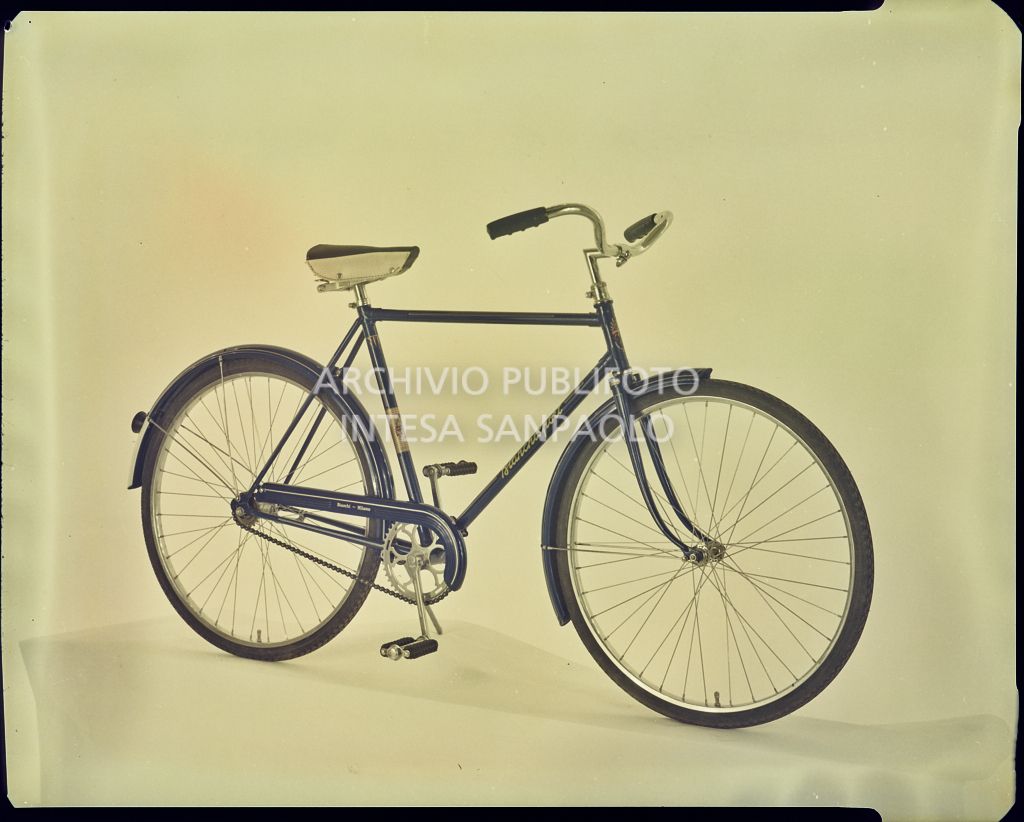 Bicicletta Bianchi da uomo, modello Bianchisport di colore blu dotato di freno "contropedale"<br>3626