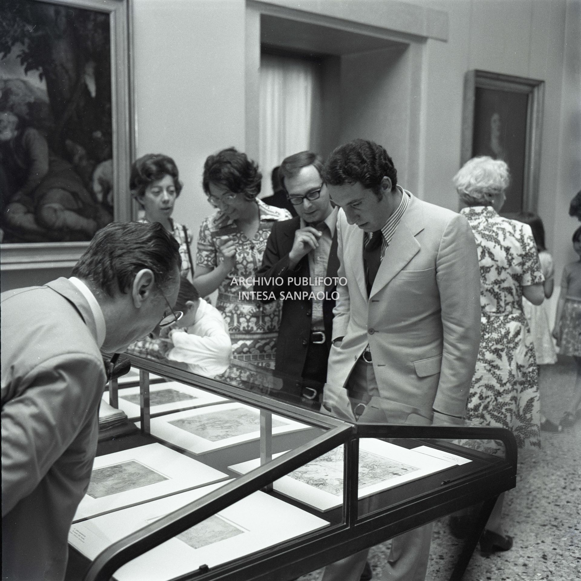 Paolo Pillitteri, assessore alla cultura, turismo e spettacolo del Comune di Milano, in visita alla mostra "Il Seicento Lombardo" a Palazzo Reale<br>39278/2