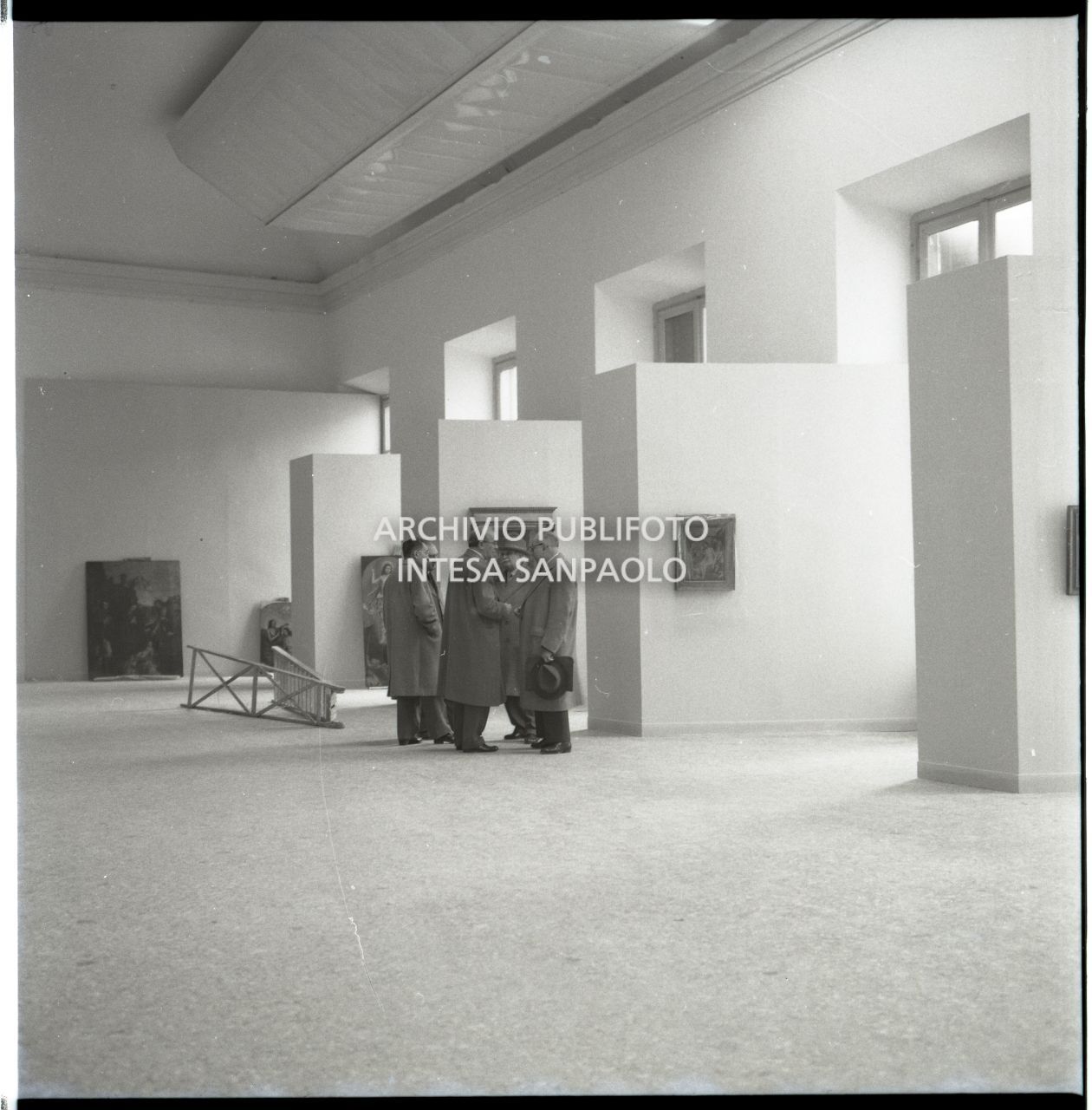 Vernissage organizzato durante gli ultimi lavori di allestimento della Mostra<br>455547