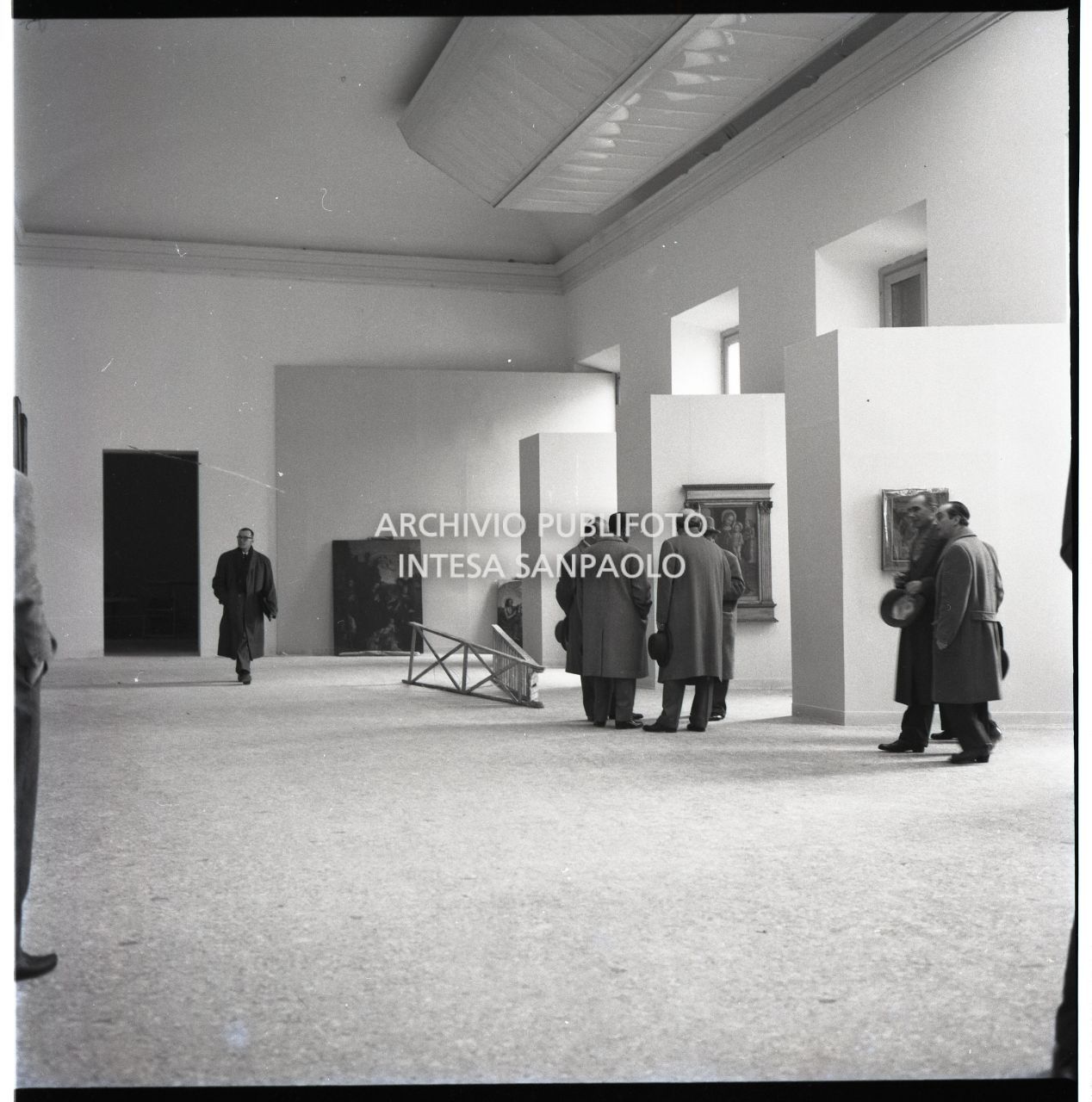 Vernissage organizzato durante gli ultimi lavori di allestimento della Mostra<br>455549